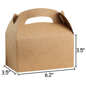 Kraft Brown Gift Box w/Handles